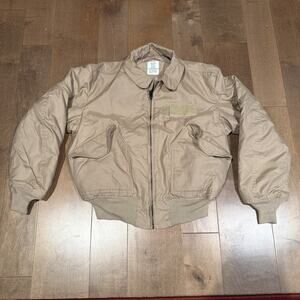 US Military Cold Weather Flyers Jacket Mens X-Large Flight CWU-45/P Bomber